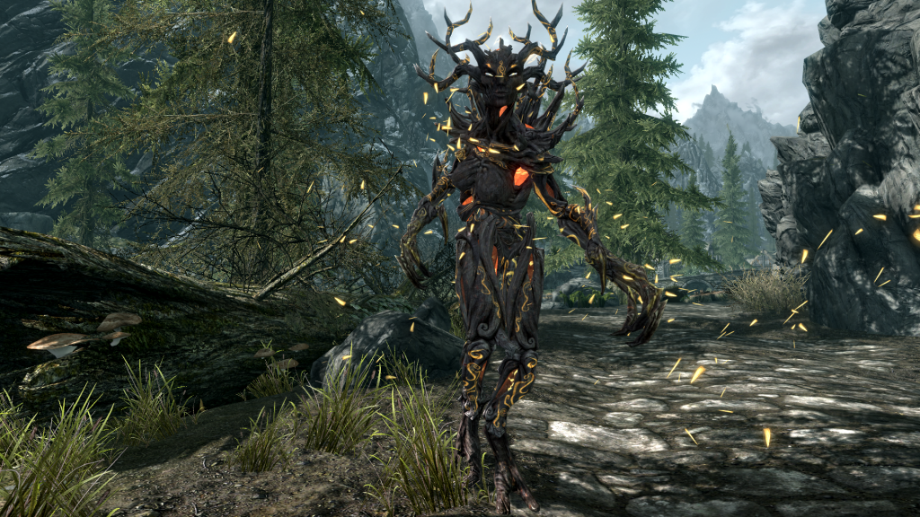 New Forest Atronach By Ren By Rengel Skyrim Le Mods Step Mods